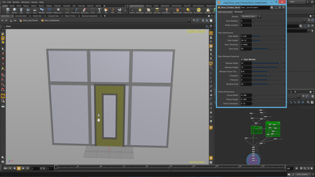 Procedural Doors Tool